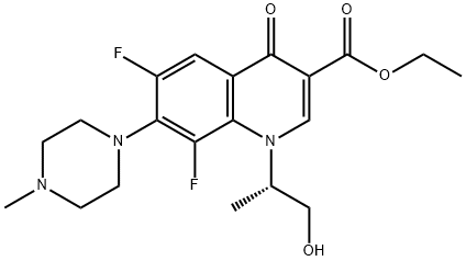 左氧氟沙星杂质22 结构式