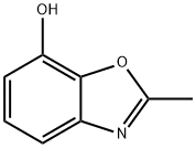 2-Methylbenzo[d]oxazol-7-ol 结构式
