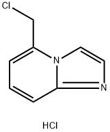 5-(氯甲基)咪唑并[1,2-A]吡啶盐酸盐 结构式