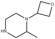 2-甲基-1-(1-三甲氧基酯-3-基)哌啶双-2,2,2-三氟醋酸酯 结构式