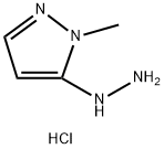 5-hydrazino-1-methyl-1H-pyrazole dihydrochloride 结构式