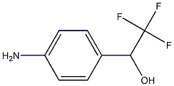 1-(4-氨基苯基)-2,2,2-三氟乙醇 结构式