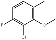 3-Fluoro-2-hydroxy-6-methylanisole 结构式