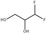 3,3-difluoropropane-1,2-diol 结构式