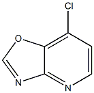 7-氯噁唑并[4,5-B]吡啶 结构式