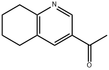 1-(5,6,7,8-Tetrahydro-quinolin-3-yl)-ethanone 结构式