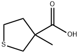 3-methyltetrahydrothiophene-3-carboxylic acid 结构式