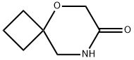 5-氧代-8-氮杂螺[3.5]壬烷-7-酮 结构式