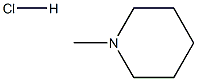 Piperidine, 1-methyl-, hydrochloride 结构式