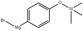 Magnesium, bromo[4-[(trimethylsilyl)oxy]phenyl]- 结构式