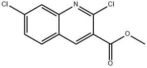 methyl 2,7-dichloroquinoline-3-carboxylate 结构式