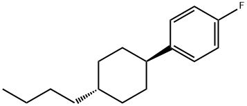 1-(trans-4-butylcyclohexyl)-4-fluoro-Benzene 结构式