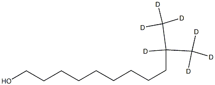 10,11,11,11-tetradeuterio-10-(trideuteriomethyl)undecan-1-ol 结构式