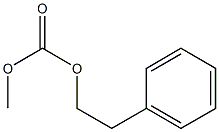 Carbonic acid, methyl 2-phenylethyl ester 结构式