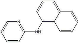 2-Pyridinamine, N-1-naphthalenyl- 结构式