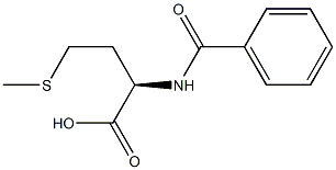 D-Methionine, N-benzoyl- 结构式