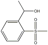 1-(2-methylsulfonylphenyl)ethanol 结构式