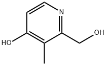 2-(hydroxymethyl)-3-methyl-1H-pyridin-4-one 结构式