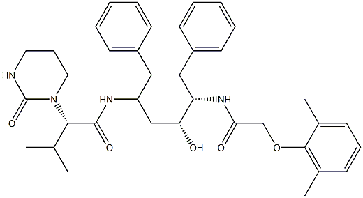 洛匹那韦EP杂质N 结构式