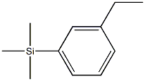 (3-ethylphenyl)-trimethyl-silane 结构式