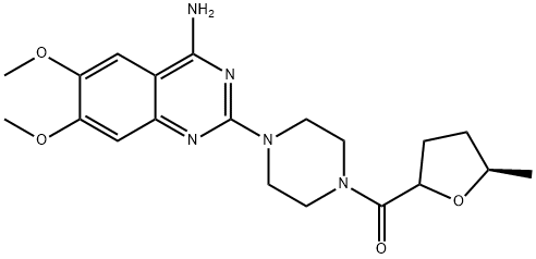 特拉唑嗪EP杂质I 结构式