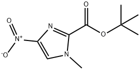 1-甲基-4-硝基-2-(叔丁基)-1H-咪唑 结构式