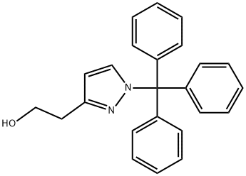 2-(1-Trityl-1H-pyrazol-3-yl)-ethanol 结构式