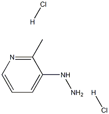 2-甲基-3-肼基吡啶二盐酸盐 结构式