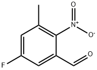 5-Fluoro-3-methyl-2-nitro-benzaldehyde 结构式