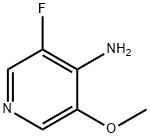 3-氟-5-甲氧基吡啶-4-胺 结构式