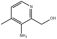 (3-Amino-4-methyl-pyridin-2-yl)-methanol 结构式