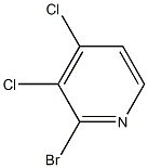 2-溴-3,4-二氯吡啶 结构式