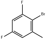 2-溴-3,5-二氟甲苯 结构式