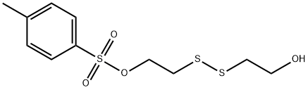 2-羟乙基二硫化物单甲苯磺酸盐 结构式