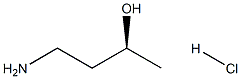 (S)-4-AMINOBUTAN-2-OL HCL 结构式
