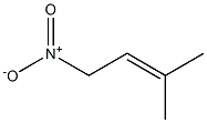 2-Butene, 3-methyl-1-nitro- 结构式