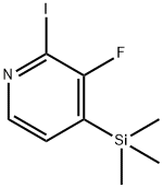 3-Flouro-2-iodo-4-(trimethylsilyl)pyridine 结构式