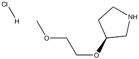 (S)-3-(2-METHOXYETHOXY)PYRROLIDINE HCL 结构式