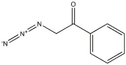 2-叠氮基-1-苯基乙酮 结构式