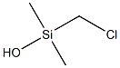 chloromethyl-hydroxy-dimethyl-silane 结构式