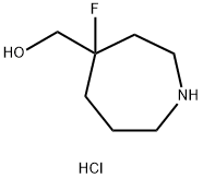 (4-氟吖庚环-4-基)甲醇盐酸 结构式