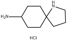 1-AZASPIRO[4.5]DECAN-8-AMINE HCL 结构式