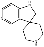 1,2-DIHYDROSPIRO[PIPERIDINE-4,3-PYRROLO[3,2-C]PYRIDINE] 结构式