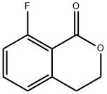 8-fluoro-3,4-dihydro-1H-2-benzopyran-1-one 结构式