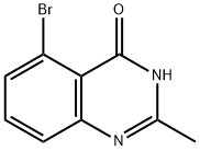 5-溴-2-甲基喹唑啉-4(1H)-酮 结构式