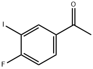 1-(4-氟-3-碘苯基)乙酮 结构式