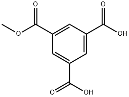 5-(METHOXYCARBONYL)ISOPHTHALIC ACID 结构式