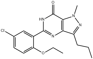西地那非-嘧啶酮杂质 结构式