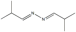 2-methyl-N-(2-methylpropylideneamino)propan-1-imine 结构式