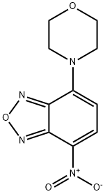 4-Morpholin-4-yl-7-nitro-benzo[1,2,5]oxadiazole 结构式